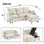 3 Seater Fabric Sofa Bed