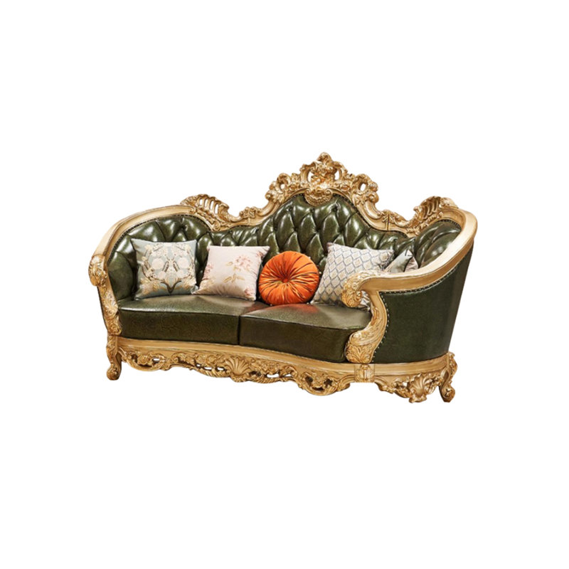 American Style Cowhide Luxury Sofa