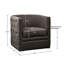 Fauteuil inclinable de massage pivotant taupe - fabrication en bois massif, fonctions de relaxation, base de chaise de bien-être, fonction, expérience apaisante-625785215