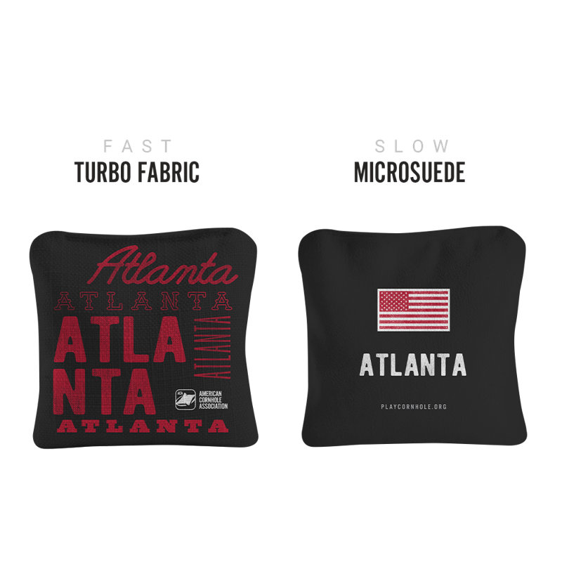 Sac de cornhole Atlanta, Rouge