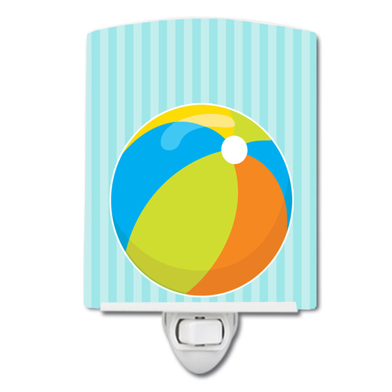 Lampe de nuit en céramique boule Beach