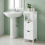  Étagères de salle de bain autoportantes l 12 po x H 35 po x P 12 po Lauderhill-176816981
