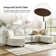 Dayman 6-Piece Modern Storage Convertible Sectional Sofa with End Table