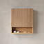 Armoire de salle de bain murale à rayures-556805039