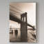 Avisha «Brooklyn Bridge 2», reproduction de photo sur toile tendue-25327206