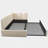 Twin Size Daybed with Trundle-2062743083