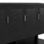 Buffet avec 4 portes, tablettes de rangement et crochets-2029888203