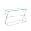 Lowman 120cm Glass Top Console Table