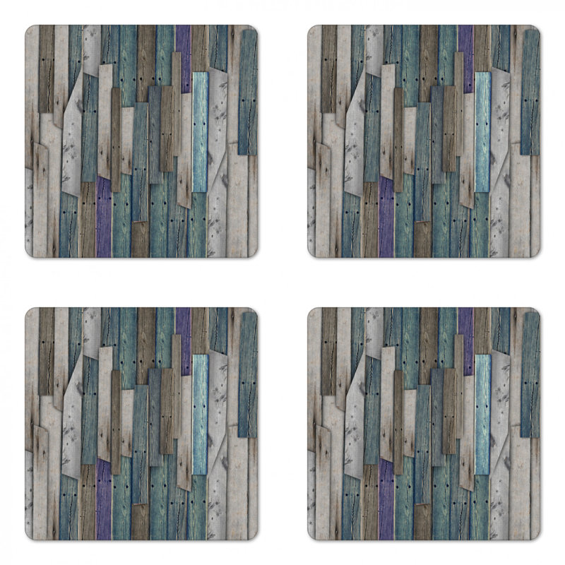 Square 4 Piece Coaster Set