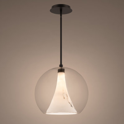 Luminaire suspendu géométrique 1 lumière Chantilly