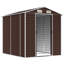 Brenyn Garden Shed 191x215x198 cm Galvanised Steel-1536639240
