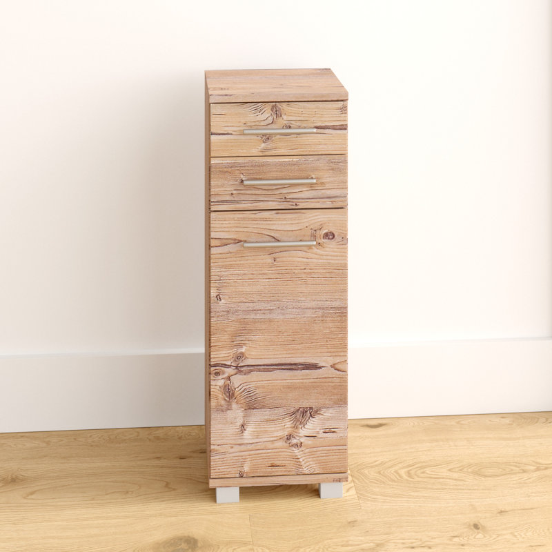 Isola Freestanding Linen Cabinet, Beige