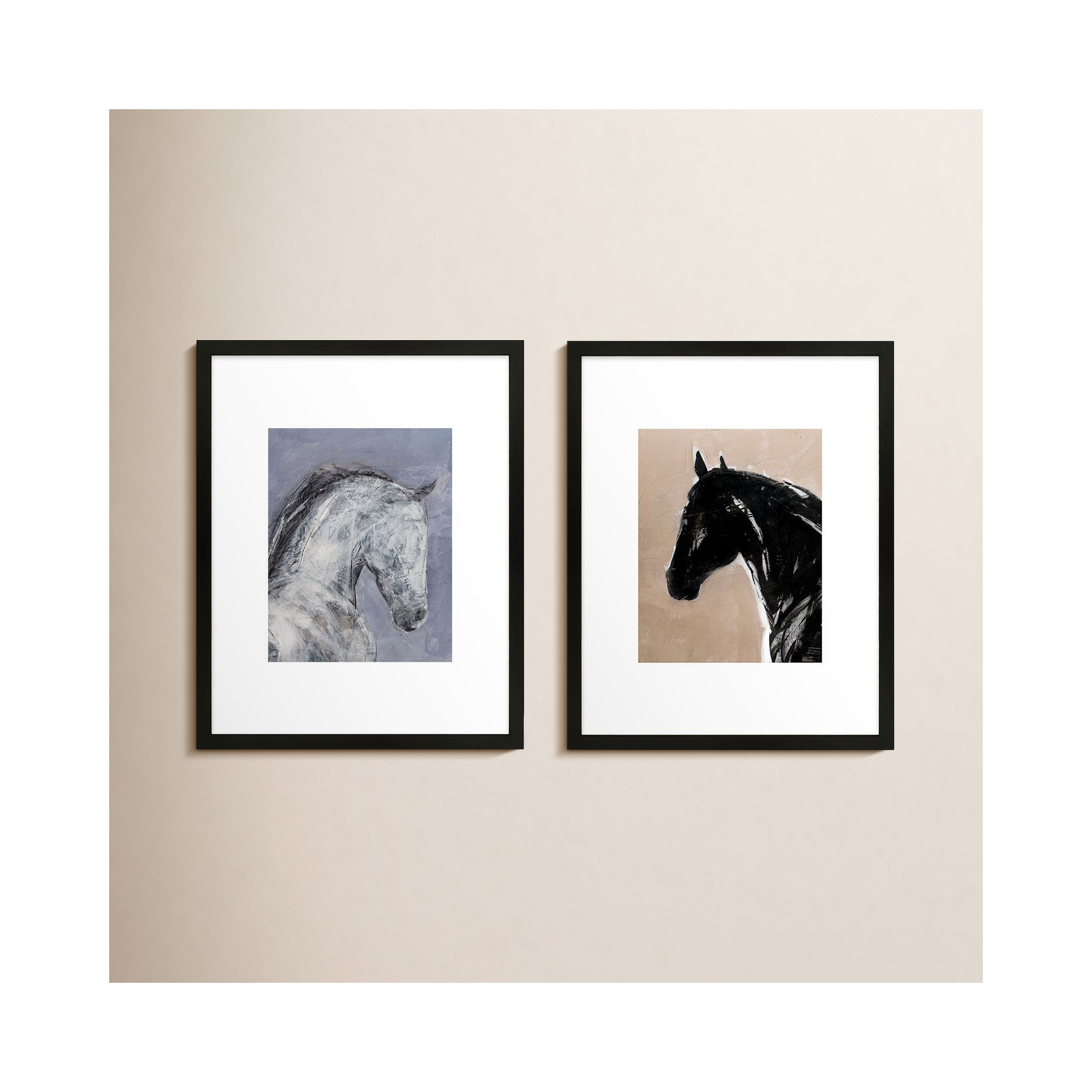 Spirit & Essence by Ivo Stoyanov, Black Framed Paper, 20" H x 32" W