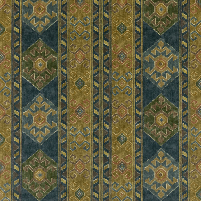 Long Weekend Nomad Cotton Blend Fabric, Denim