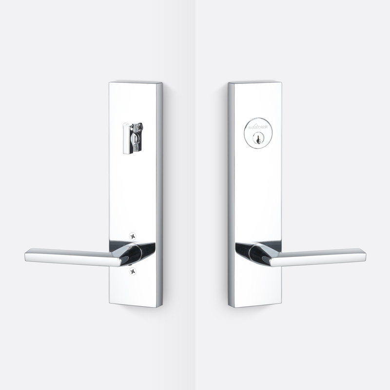 Rosette Escala, Polished Chrome