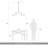 Corder 9 Light Chandelier with Hammered Water Glass Shade-1162742526