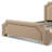 Elegant Upholstered Bed Frame With Nailhead Trim.-1679277605-1679277604