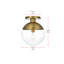 Plafonnier semi-encastré 1 lumière Yearby-1074076324-1200071961-1200071965