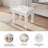 Diellza Vanity Stool