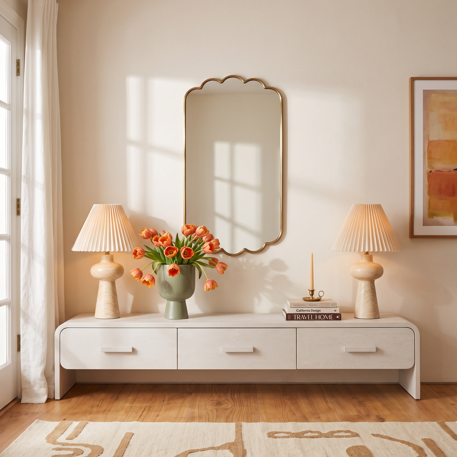 71" Mango Console Table