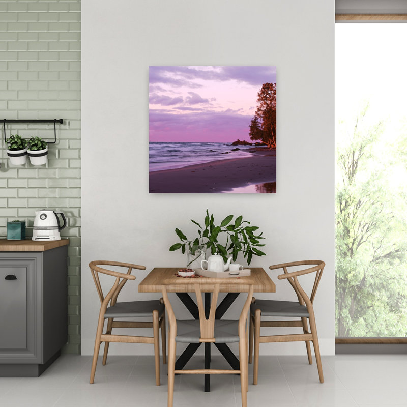 USA Michigan Keweenaw Peninsula Upper Peninsula Lake Superior Panoramic view of a lake 1 Piece Wrapped Canvas Wall Art