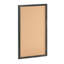 Panneau de liège mural commercial 24 x 36 avec punaises en bois - blanchi-99855686-99855685