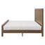 Lit plateforme King en bois brun avec tête et pied de lit courbés et cannelés-1671306956-1671306546