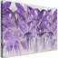 Purple Banana Leaves - Wrapped Canvas Print-632728918