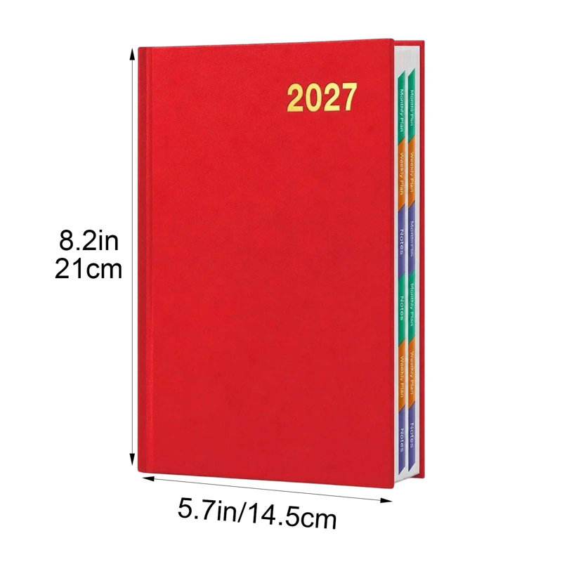 Carnet de notes A5, Red