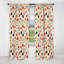 Motif à pois Nostalgic Charm - rideau abstrait - rideau occultant - 1 panneaux-107551030