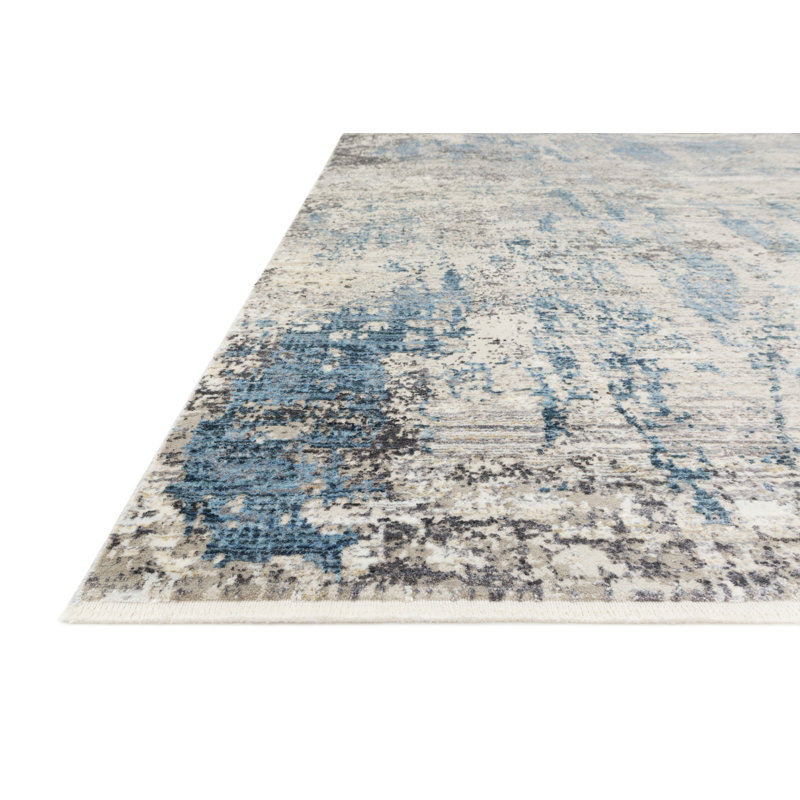Willington Abstract Indoor Rug, Rectangle 7'10" x 10'2"