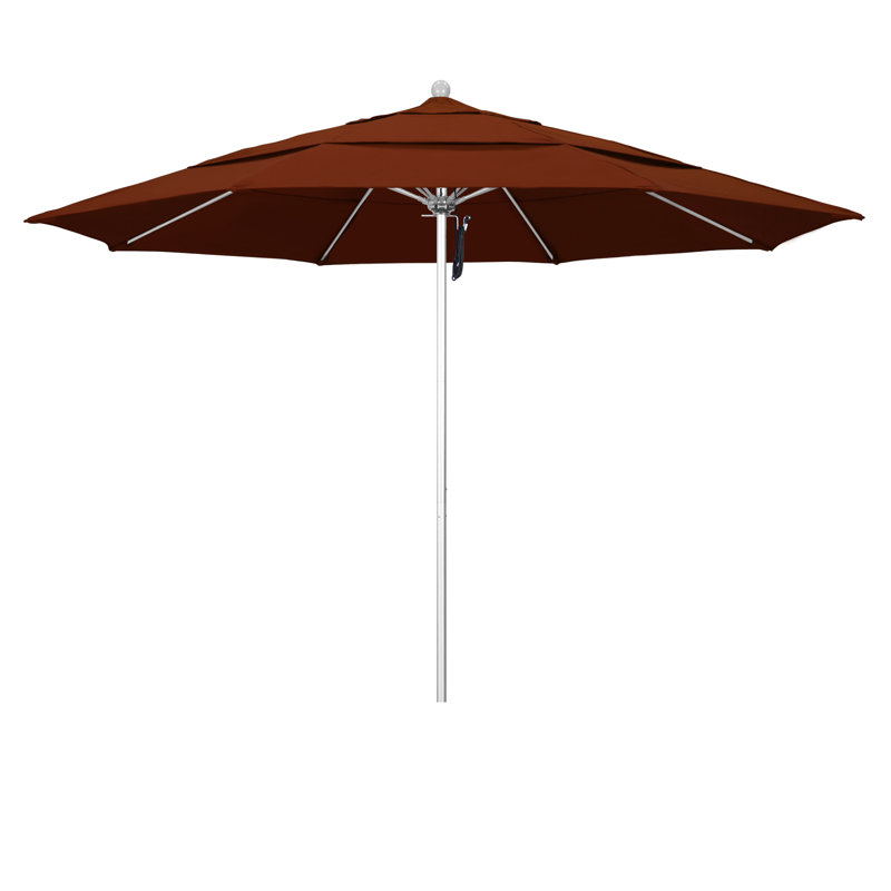 Parasol de marché 11 pi Hibo, Toile Brick Performance