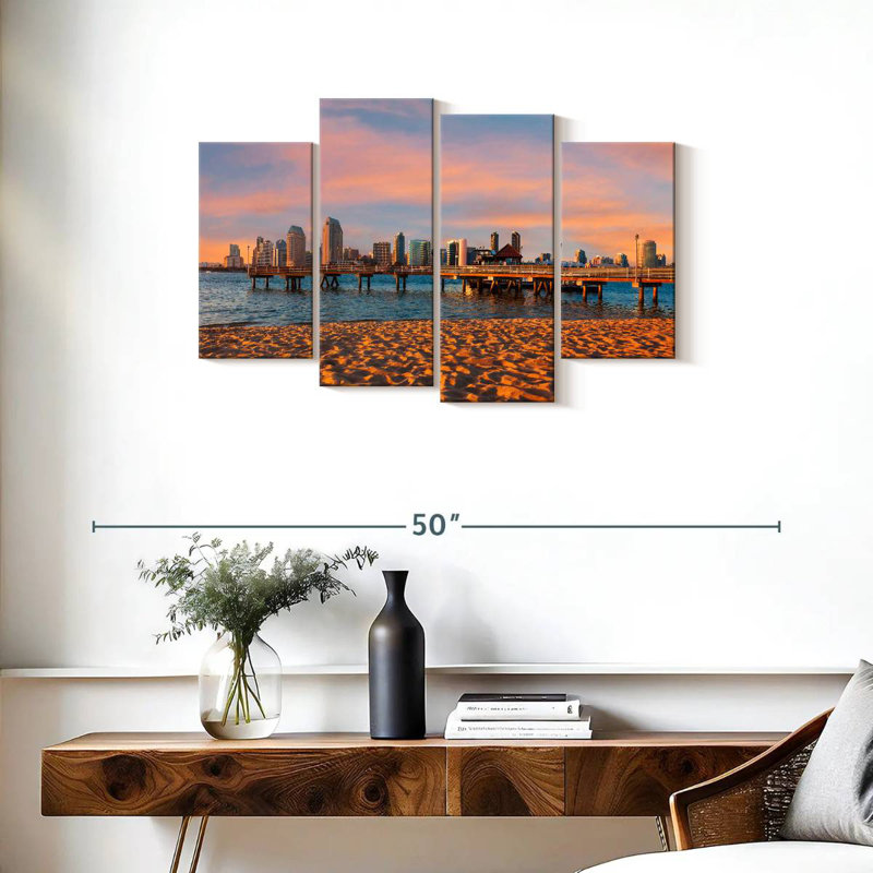 Horizon de la plage Sirci Coronado, H 22 po x l 36 po