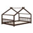 House Bed Wood Bed-1293731789