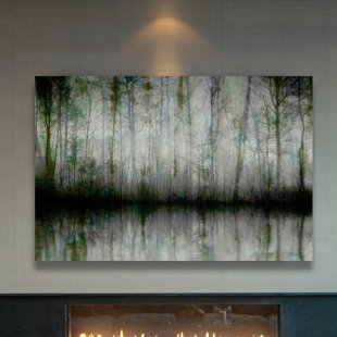 " Wispy Trees Reflect " by Parvez Taj