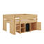 Lit mezzanine double avec armoire de rangement-1702027250