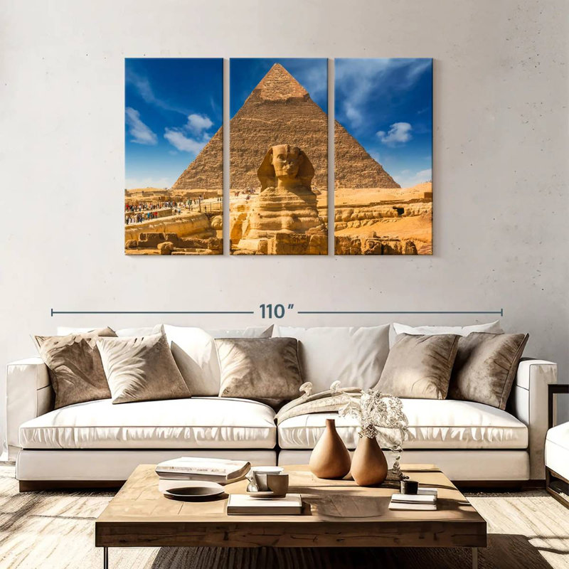 Adella The Sphinx, 48" H x 74" W