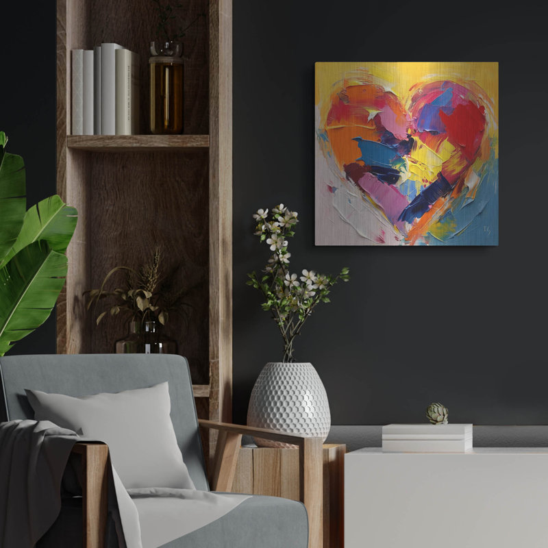 «Vivid Heartbeats» d'Ivan Guaderrama, H 24 po x l 24 po