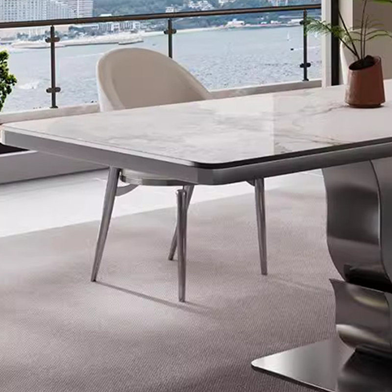 Small household simple table and chair
