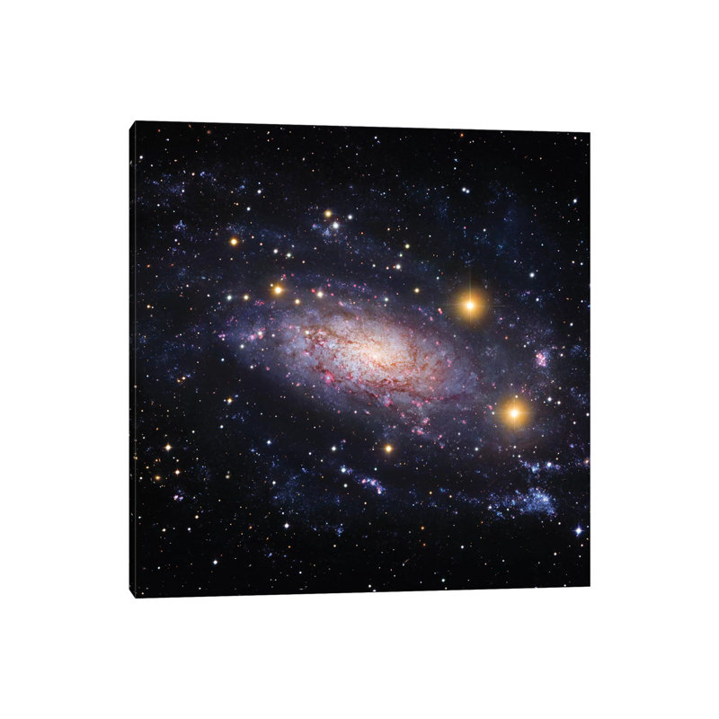 Spiral Galaxy In The Hydra Constellation (NGC 3621) by Robert Gendler - Wrapped Canvas Gallery-Wrapped Canvas Giclée