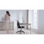 Chaise de travail ergonomique en filet avec accoudoirs rabattables Madyx-723219443