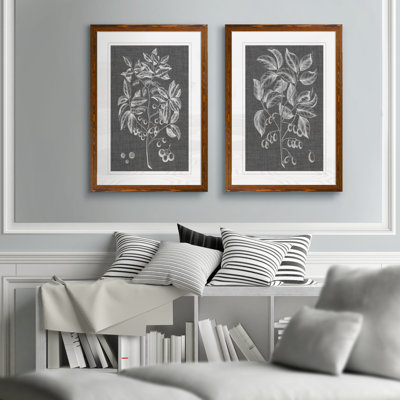 " Graphic Foliage V " by Antonyus Bunjamin (Abe) 2 - Pieces
