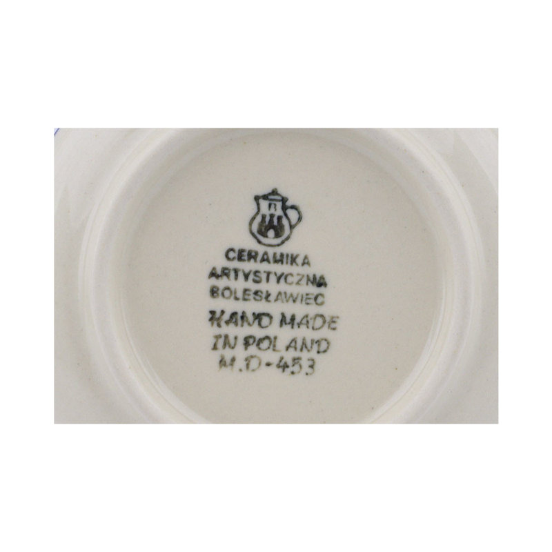 Holly Robin Polish Pottery 4" Plate