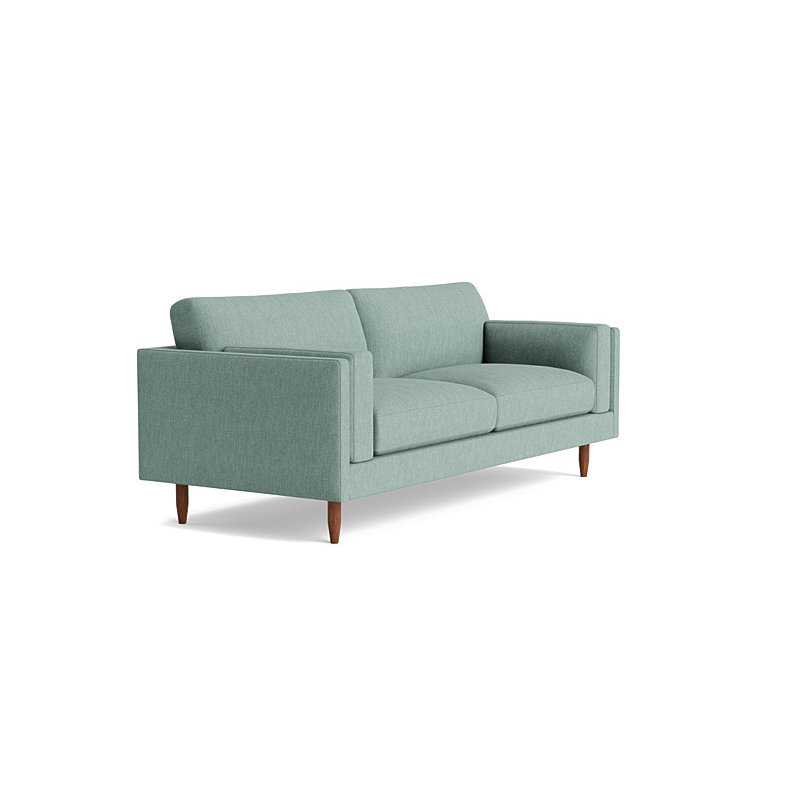 Skinny Fat Sofa ("85"), Performance Weave - Spa
