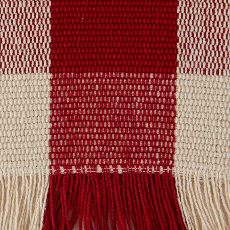 Hallowell Dining Linens, 13" x 75", Red