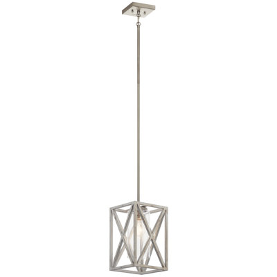 Mini-luminaire suspendu industriel rétro 1 lumière Brendetta