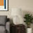 Baird Ceramic & Ivory / Cream Shade Table Lamp, 25.86'' H X 16.84'' W X 16.84'' D