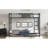 Black Twin Xl Over Metal Bunk Bed With Trundle - Heavy Duty Construction, Noise Assembly, Under Storage Function, Feature Strong And Stable, , Storage, Safe Sleep Environment-1251702598