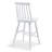 Hani 24'' Wide Square Seat Sleek Solid Wood Slat High Back Counter Height Bar Stool-1740990591