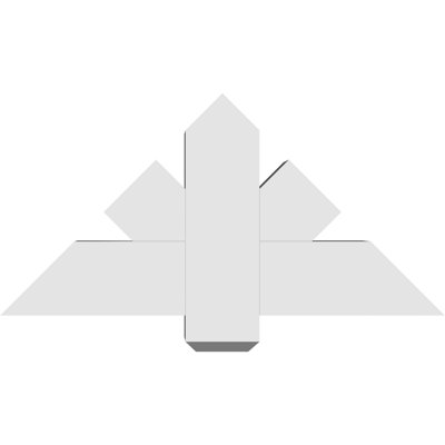 Kennewick Architectural Grade PVC Gable Bracket